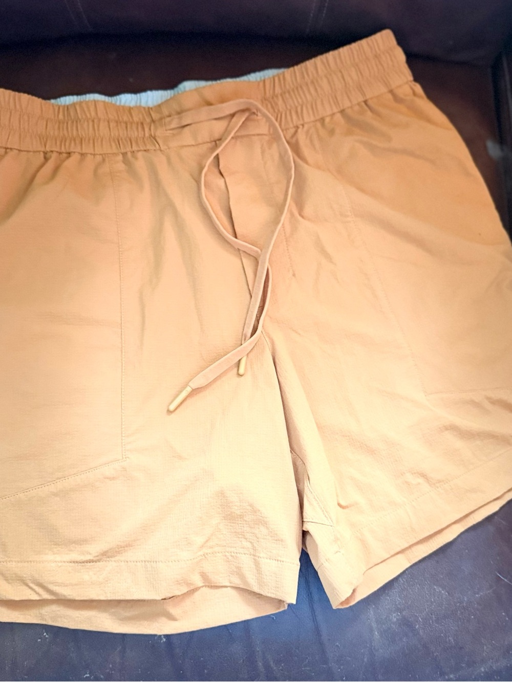 NWT Lululemon Men's Bowline Short 5" Stretch Ripstop Orange Size M